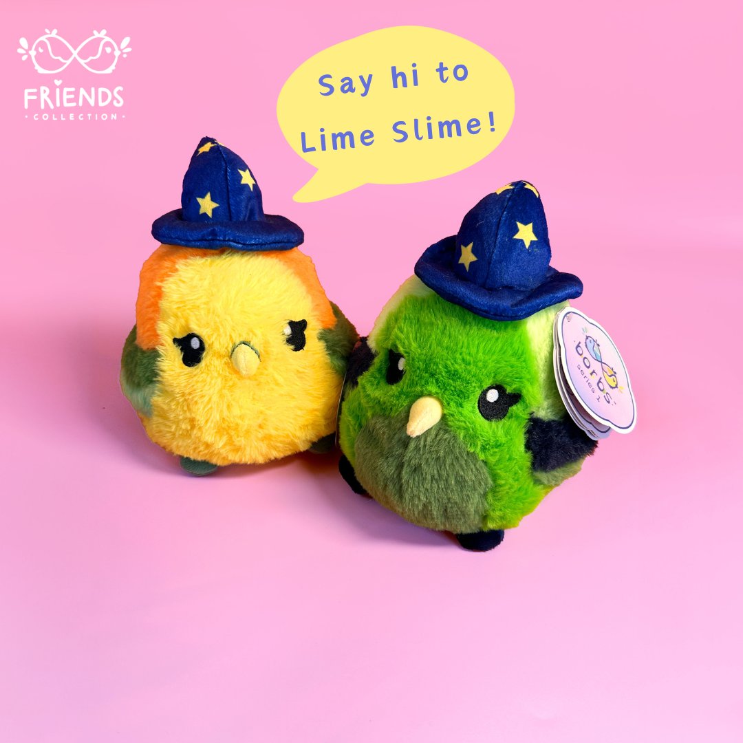 hyrax_hub's tweet photo. Lime Slime #Conure and #MangoBorb celebrating Galentine's Day.
https://t.co/IYikd3ZrrU
Check out her super limited early release (Only 15 Witch Borbs available now!) https://t.co/awT7Eiccjy