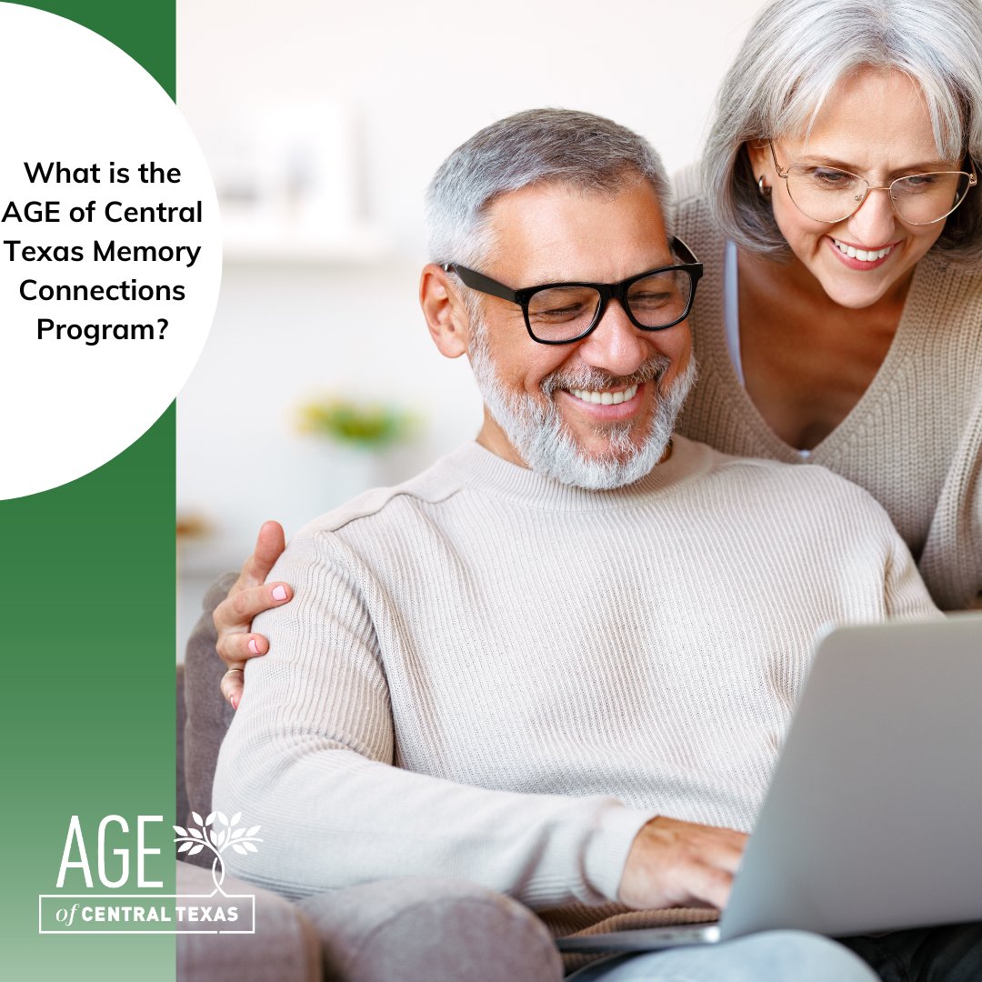 Empower your journey through early memory loss with AGE of Central Texas Memory Connections! Explore Cognitive Stimulation Therapy, daily activities, support groups, brain health education, &amp; more. Learn more at AGEofCentralTX.org! #AGE