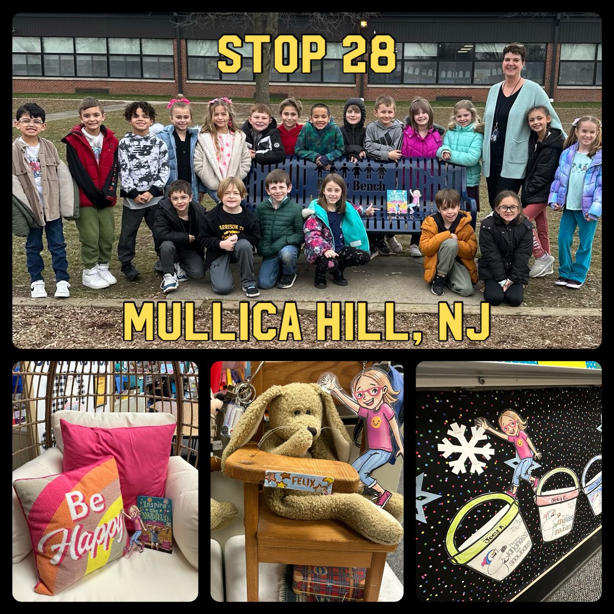 Stop 28 of #sendingsammiestate2state is New Jersey! “Sammie” got to hang out and share her book about making a difference ❤️
#kidlit #teacher