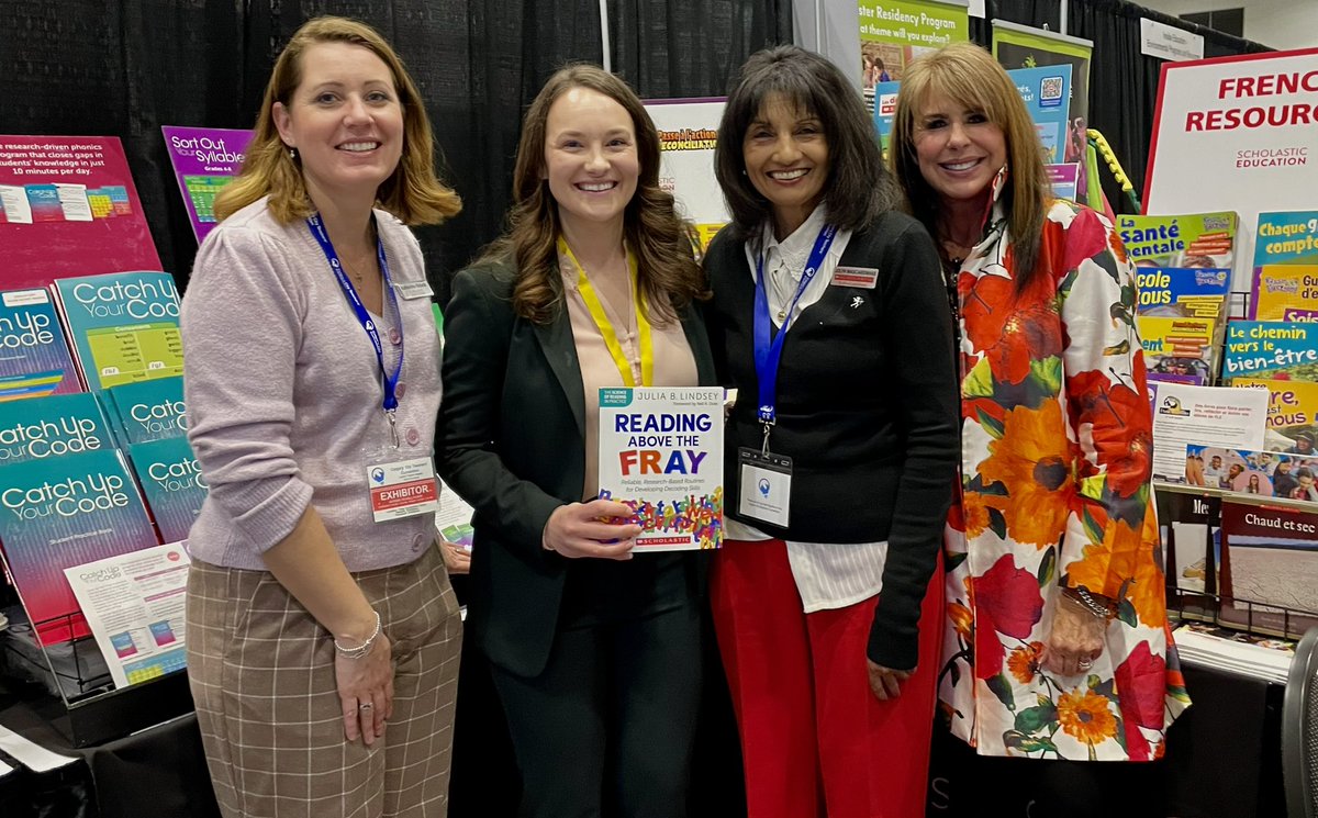 Kim Zandboer ✨ (@kimzandboer) on Twitter photo We were honoured to have <a href="/JuliaBLindsey/">Dr. Julia Lindsey</a> at our booth today signing her book - Reading Above the Fray! <a href="/CCTCA/">CCTCA</a> #CCTCA2024 <a href="/ScholasticEdCda/">Scholastic Education Canada</a> <a href="/KatKlauck/">Katherine Klauck</a> <a href="/Scholastic/">Scholastic</a> #Scholastic We were honoured to have <a href="/JuliaBLindsey/">Dr. Julia Lindsey</a> at our booth today signing her book - Reading Above the Fray! <a href="/CCTCA/">CCTCA</a> #CCTCA2024 <a href="/ScholasticEdCda/">Scholastic Education Canada</a> <a href="/KatKlauck/">Katherine Klauck</a> <a href="/Scholastic/">Scholastic</a> #Scholastic