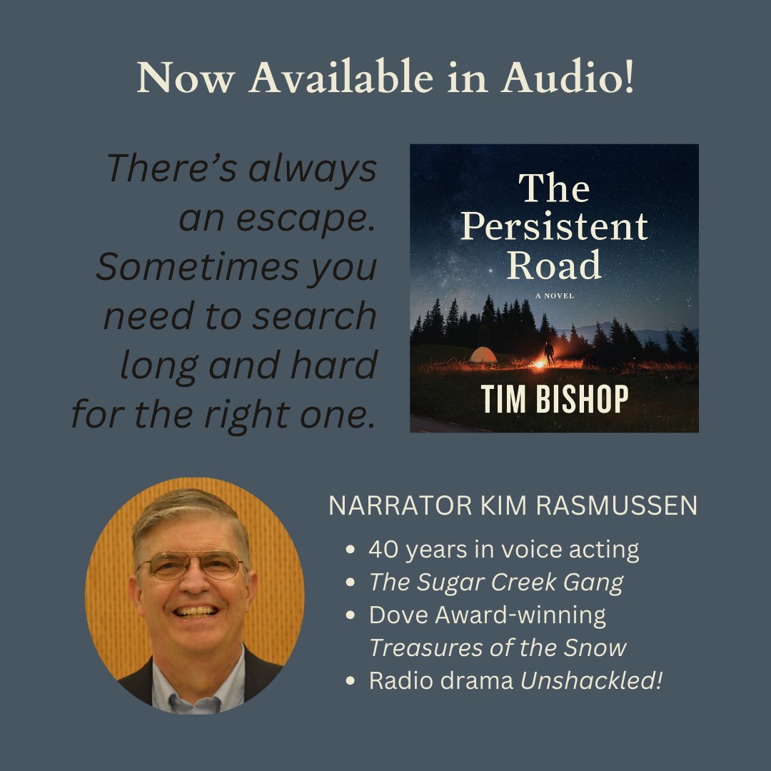 The Persistent Road has been released as an audiobook. Check it out! timbishopwrites.com/preorder-the-p…