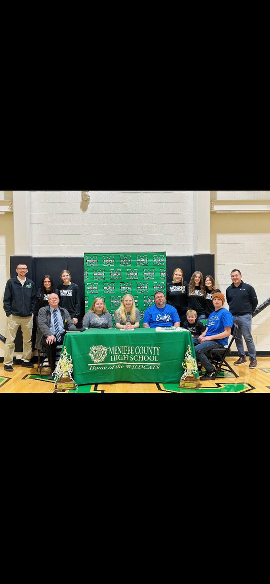 AliceLloydEagle's tweet photo. Congrats to Kylee Hall of Menifee County High School, KY as she signed to continue her Basketball career today!🏀 https://t.co/NNJKIJ4aD6