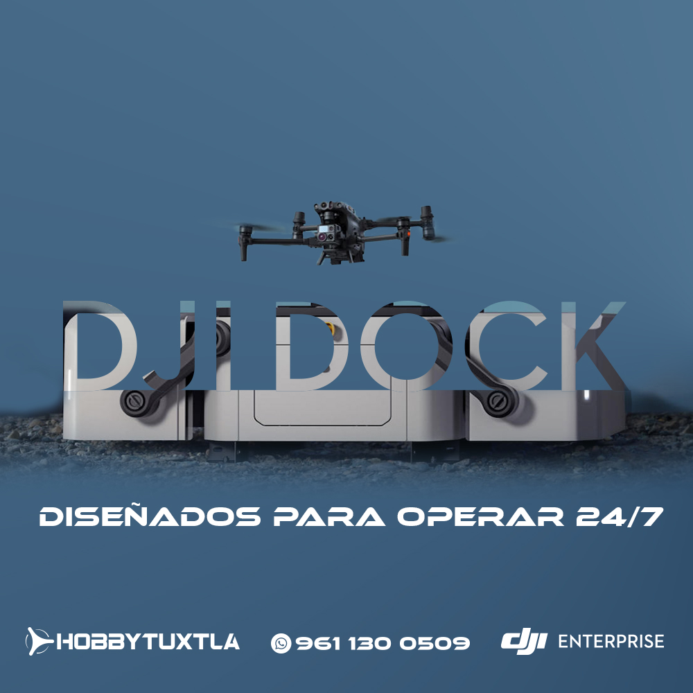 DJI Dock representa mucho más que una Simple Estación de Almacenamiento para Drones; es la pieza Clave que permite llevar a cabo Inspecciones y Misiones de Vigilancia de Manera Completamente Autónoma, Prescindiendo de la Necesidad de un Operador con Control Remoto.

#DJIDOCK