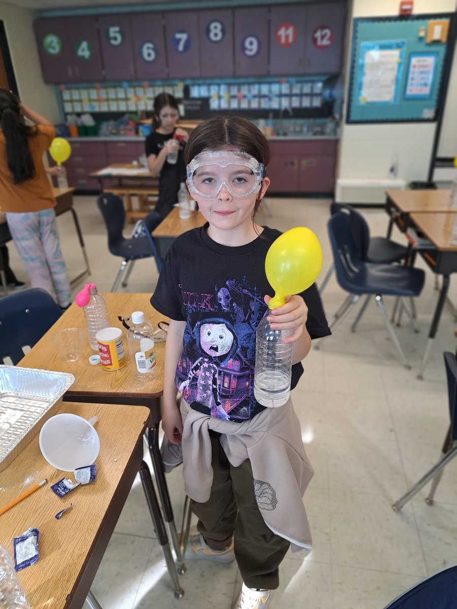 jshaw_hes (@hesjshaw) on Twitter photo Today in STEM, students explored more chemical reactions and tested which combination of substances would create the most gas by measuring the circumference of balloons inflated by the reactions.
<a href="/hapevillehawks/">HapevilleHawks</a> Today in STEM, students explored more chemical reactions and tested which combination of substances would create the most gas by measuring the circumference of balloons inflated by the reactions.
<a href="/hapevillehawks/">HapevilleHawks</a>