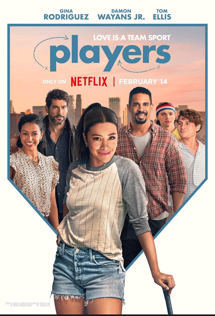 SpicyThaiS's tweet photo. From HorRomCom to raunchy-ish rom com.
#NowWatching #Players2024 #Netflix
Written by #WhitAnderson
Directed by ##TrishSie
Starring #GinaRodriguez #DamonWayansJR #TomEllis #AugustusPrew #JoelCourtney #LizaKoshy https://t.co/3QQ4P5YrOI