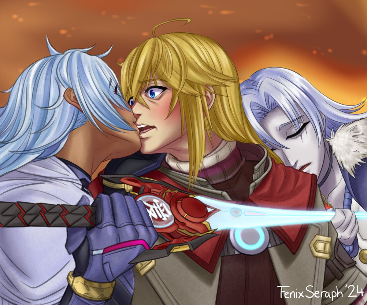 FenixSeraph's tweet photo. Someone is probably still celebrating Valentine's day out there in the world, so have A and Alpha sending some love Shulk's way.
#Shalvis, based on that one photo of Anne Hathaway. https://t.co/88uc8oBpeV