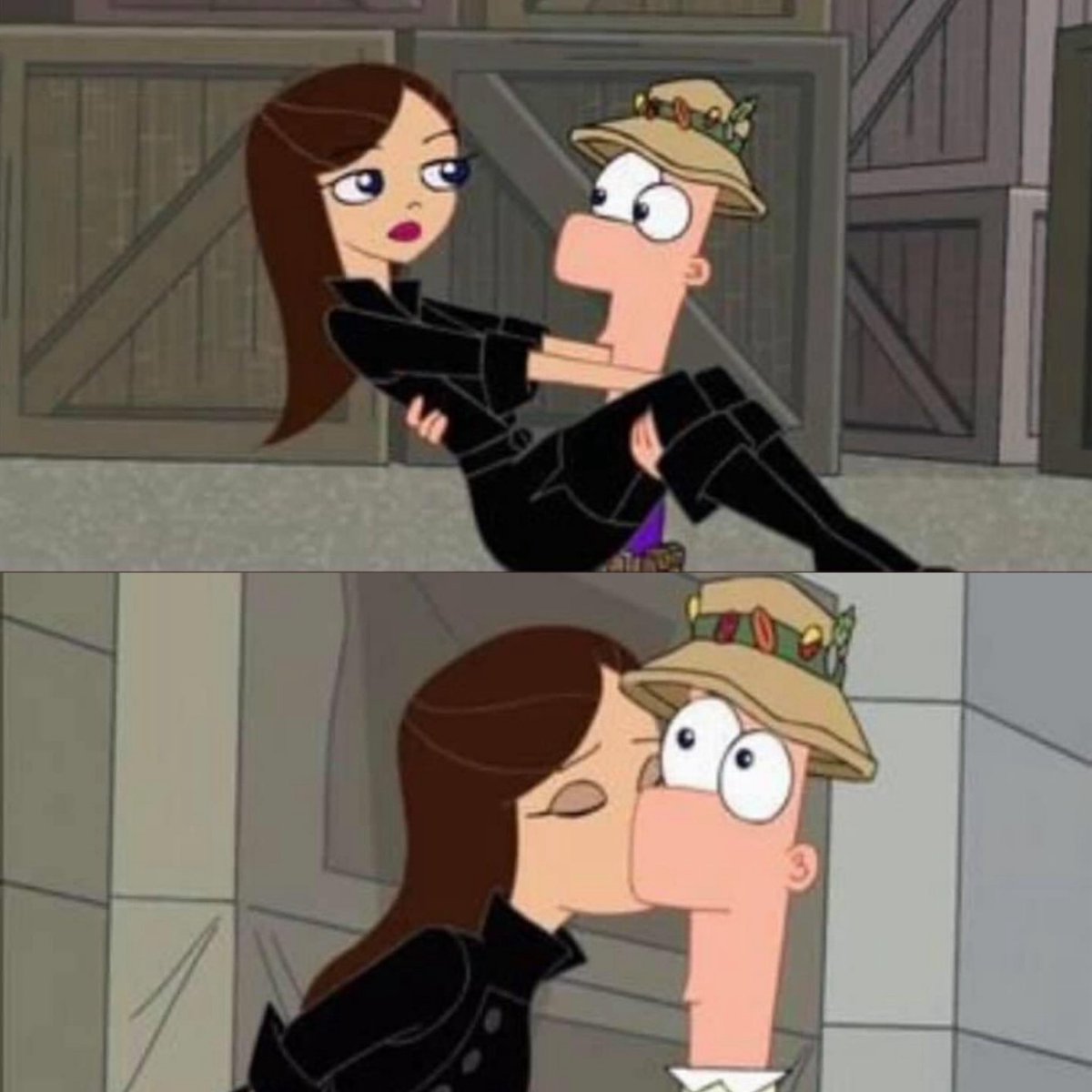 Me with the bad bitch I pulled from being weird