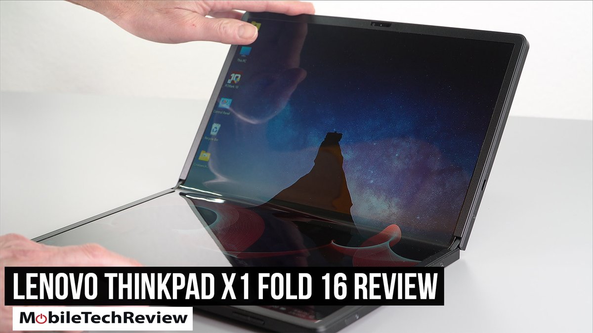 My review of the Lenovo ThinkPad X1 Fold 16, their 2nd and much improved folding screen PC / laptop: youtube.com/watch?v=y7-aeE…