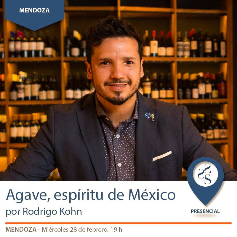 📢 De la mano de la Asociación Argentina de Sommeliers, llega una nueva actividad presencial en Mendoza, con el mezcal y el tequila como ejes y el sommelier Rodrigo Kohn. ¡No te la pierdas!