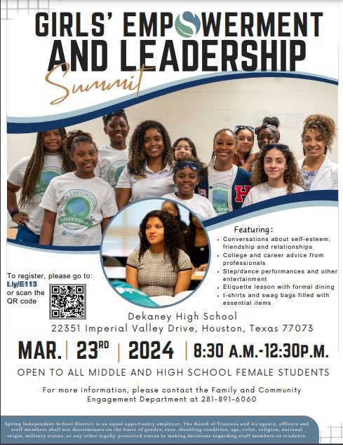 LifeAfter_Life's tweet photo. We are so excited for the opportunity to speak life into these young ladies! #wecare #wegiveback #wepray #nonprofit #legacy #blessed #rebuildingthecommunity #byhealingthefamilyfirst  #communityevent #grateful #Goddidit #faithful #vision #501c3 #empower #yieldedvessel @SpringISD https://t.co/0z8RVbP15m