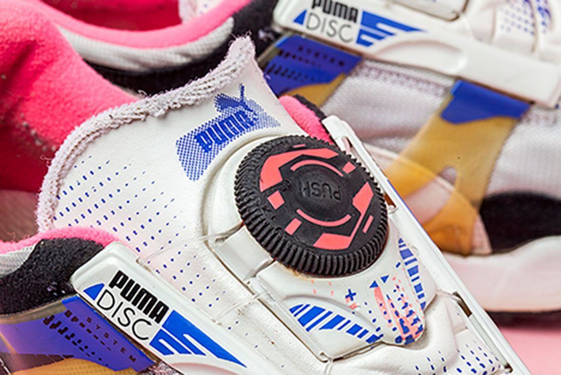 ostx78's tweet photo. Sure Reebok Pump was iconic, but did you have these legendary treads #PumaDisc 👟 https://t.co/uMKt5JhGWY
