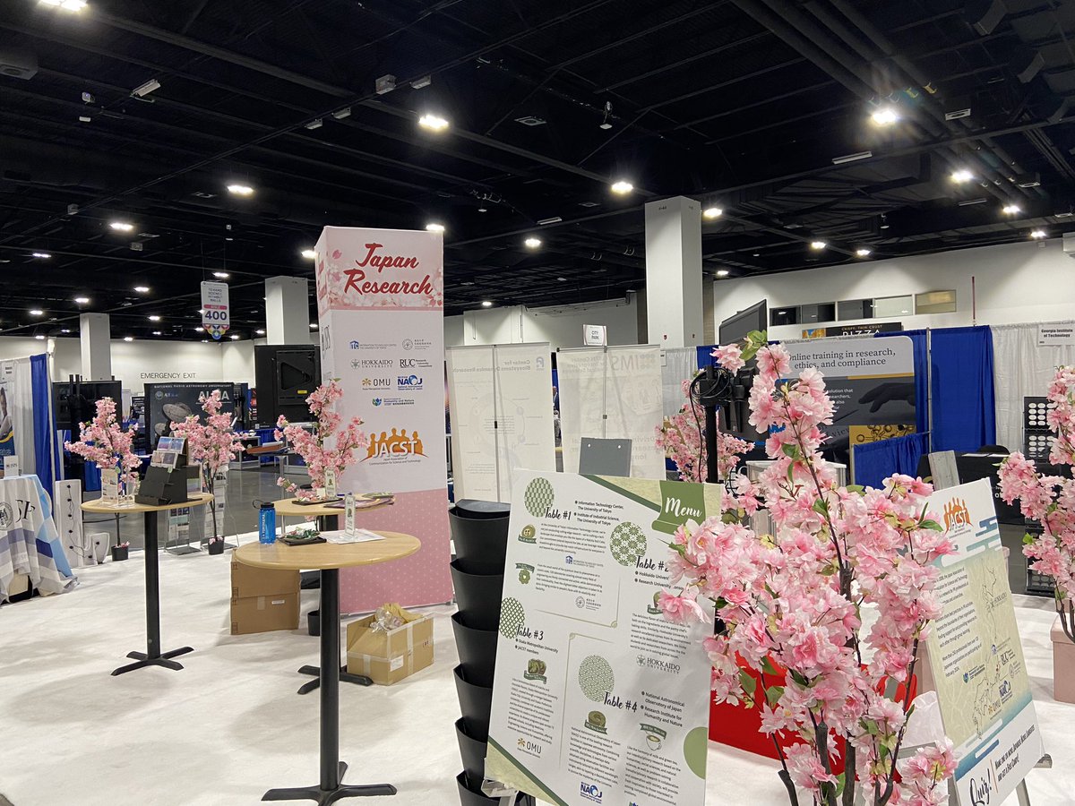 UTokyo_ITC's tweet photo. Hello Denver! @UTokyo_ITC is taking a part in the Japan Research booth with six #JACST colleagues in the #AAASmtg Just started in Denver. Stop by booth# 230 and see us! https://t.co/y0IlNSxDBu