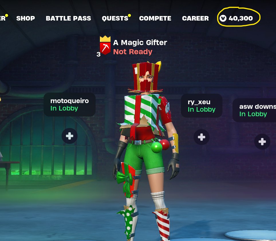 I have 40,000 VBucks left for gifting my followers🎁

Like this tweet &amp; comment your Epic Username👇❤️