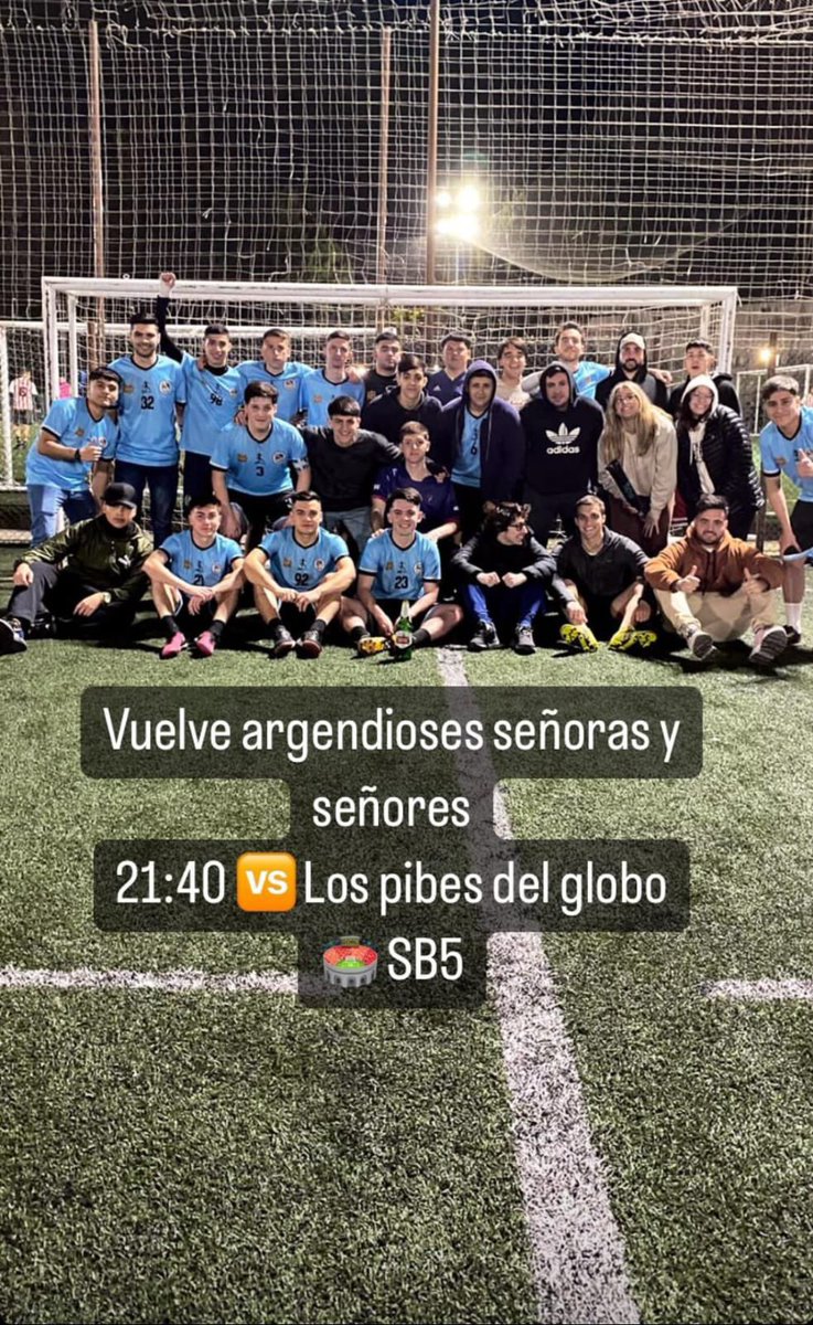 volvimos gente, queremos desafiar públicamente al que se hace llamar “rey de la balanza” y no juega ni de titular en su equipo.
Soy facu iriondo y me re paro de manos contra todo su equipo, balanza seco y bocón… ⚽️