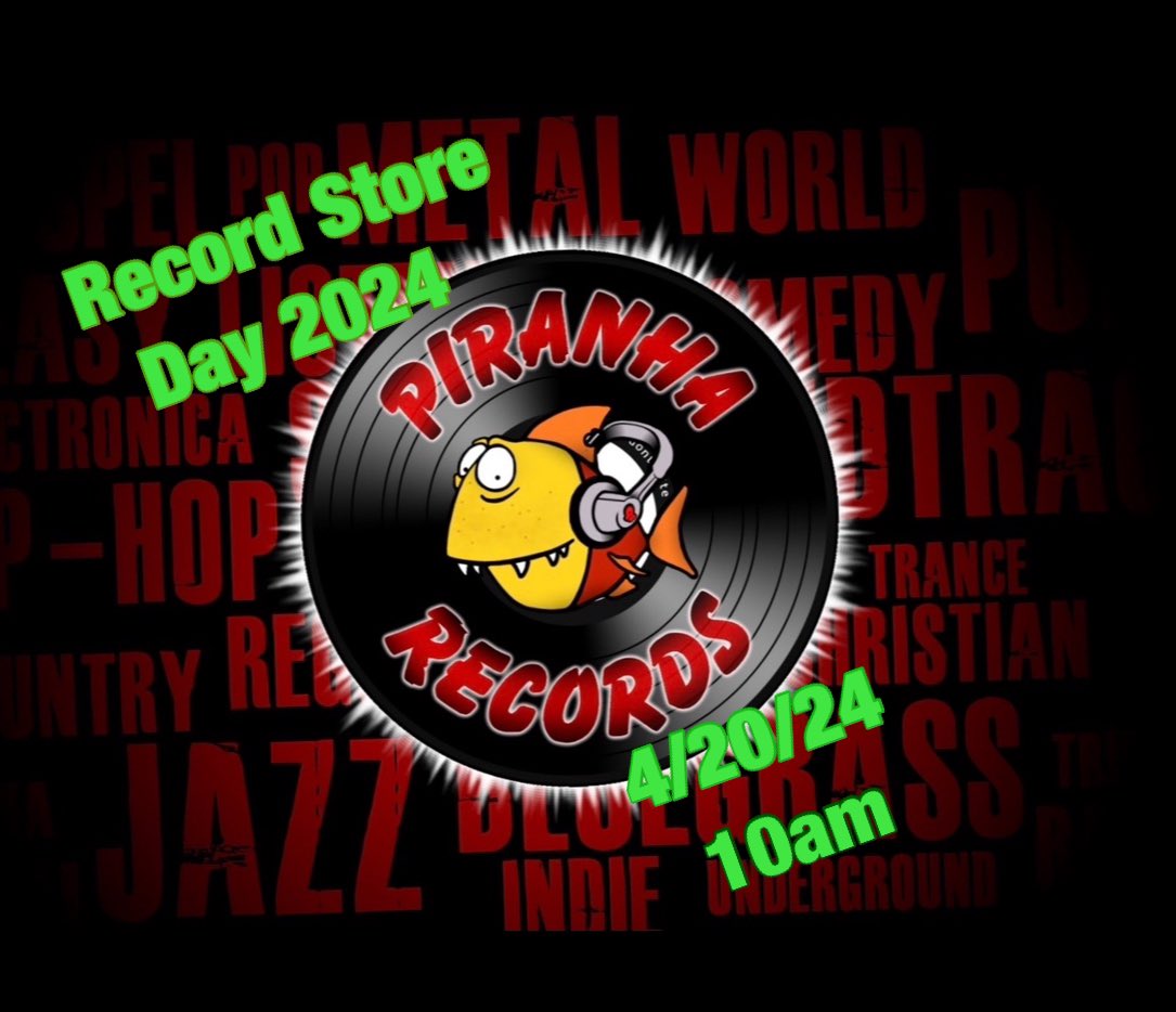 The RSD 2024 list is out 💥 Check it out at Recordstoreday.Com 💥 and tell us what your are excited about 🤔 

All titles are limited 
No preorders 💥 
 No Holds 💥 

First come first served in the store April 20  10am 😄 
We won’t know what we will get in until week before
