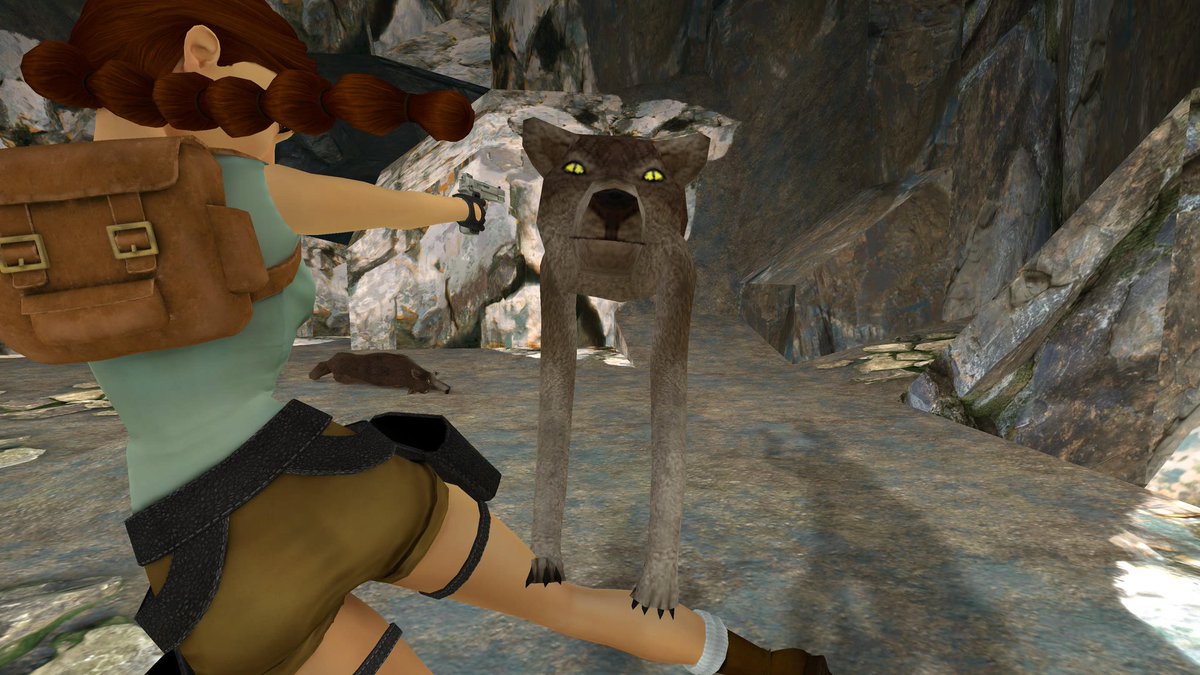 MandalorianMike's tweet photo. Having the best time with this remaster 😍 #TombRaider https://t.co/WMJ7ZmjyRX