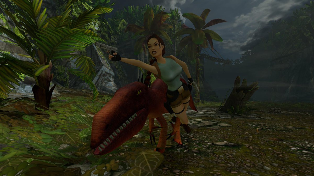 MandalorianMike's tweet photo. Having the best time with this remaster 😍 #TombRaider https://t.co/WMJ7ZmjyRX