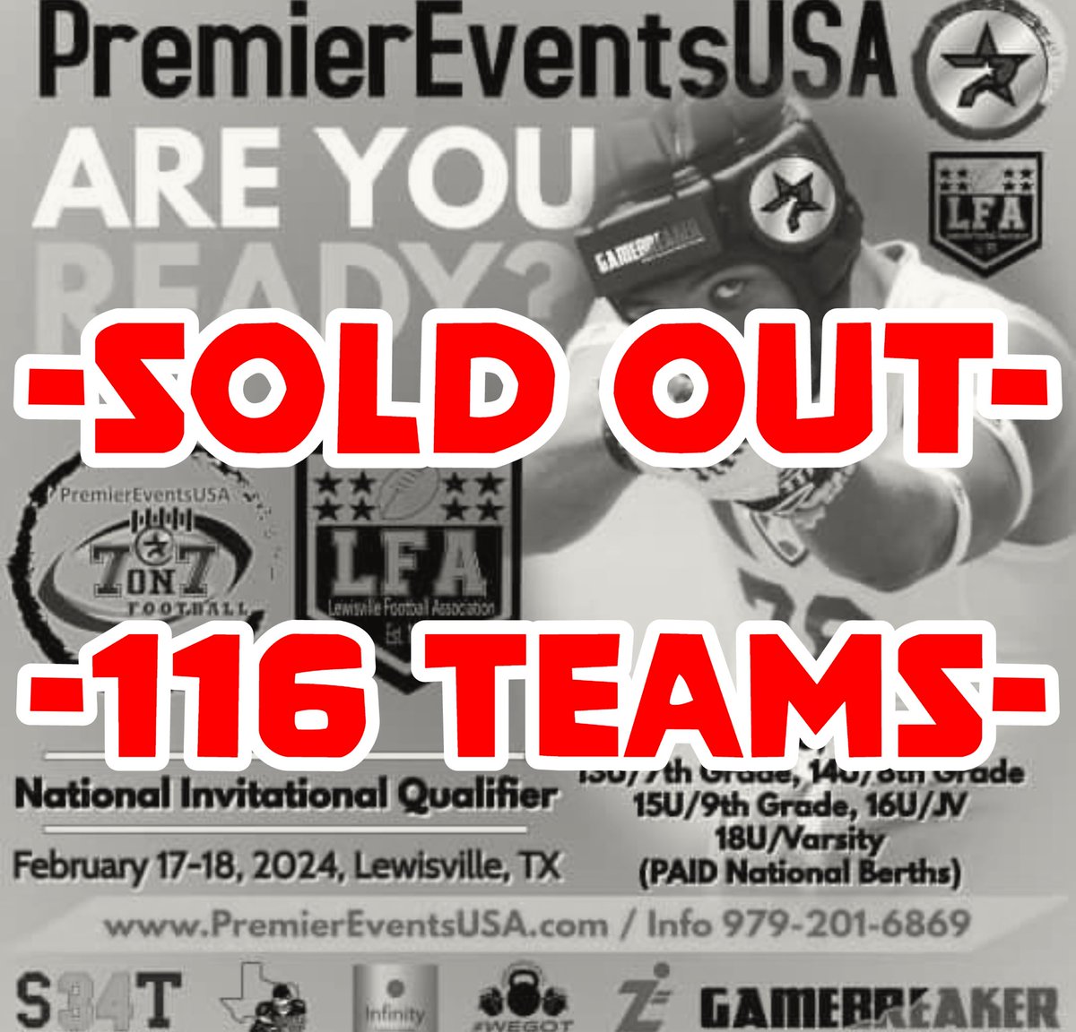The field is set for not only the biggest tournament in Texas this weekend, but also for the season so far.

See y’all in Lewisville with Premiereventsusa

Next up- Dallas March 2-3