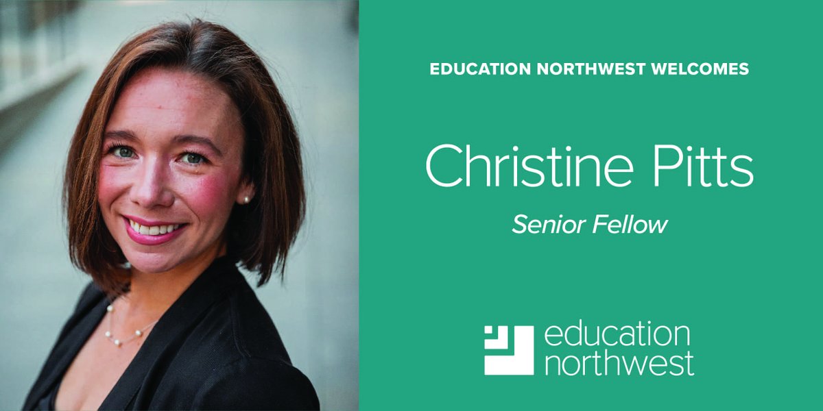 We are excited to welcome senior fellow Dr. Christine Pitts! Christine is a policy expert in assessment and accountability, early- and middle-grade literacy, and education governance.  educationnorthwest.org/staff/christin… @cmtpitts #EdPolicy