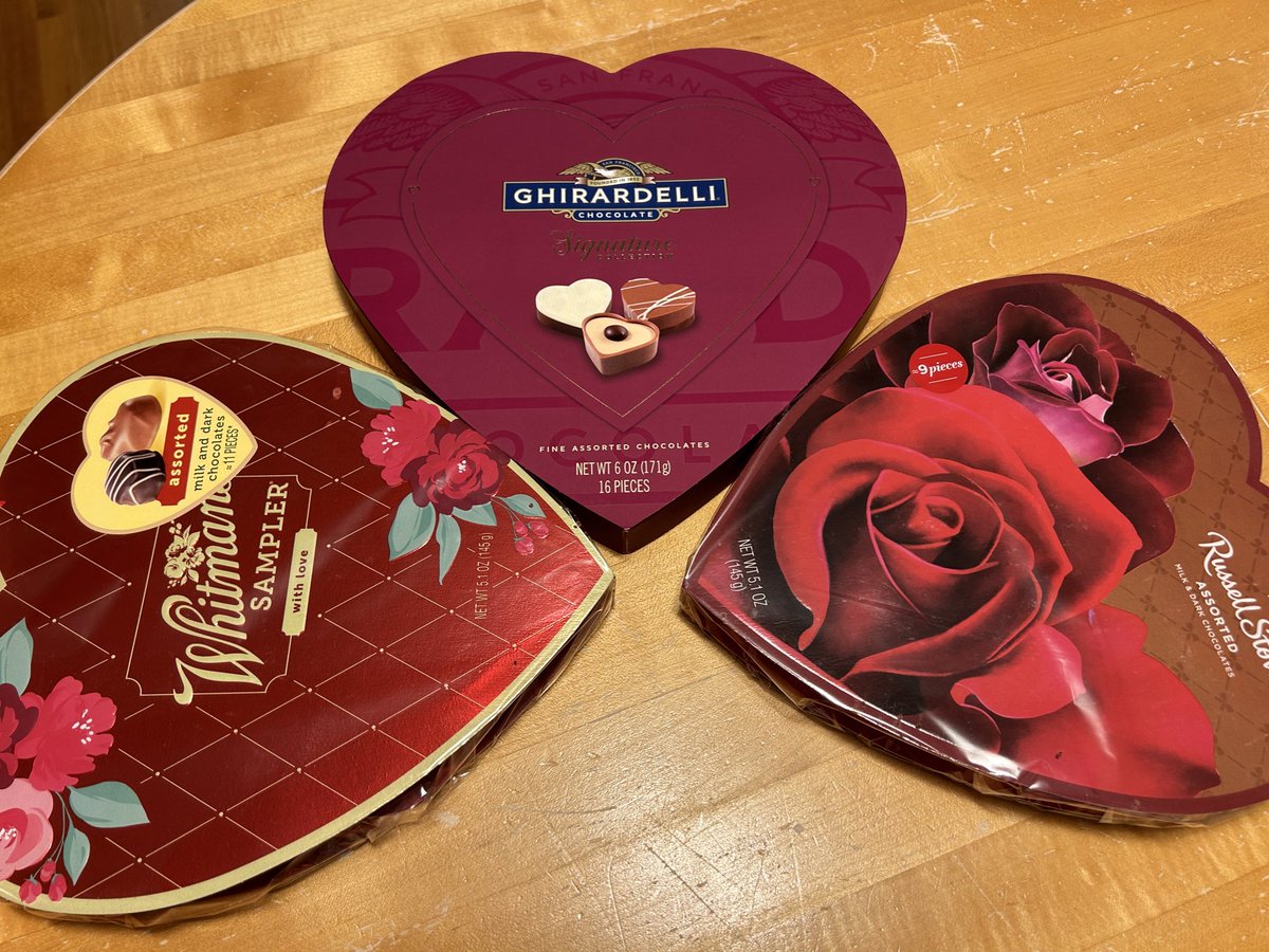 For those who celebrate, happy 50% off chocolate day! 🍫❤️