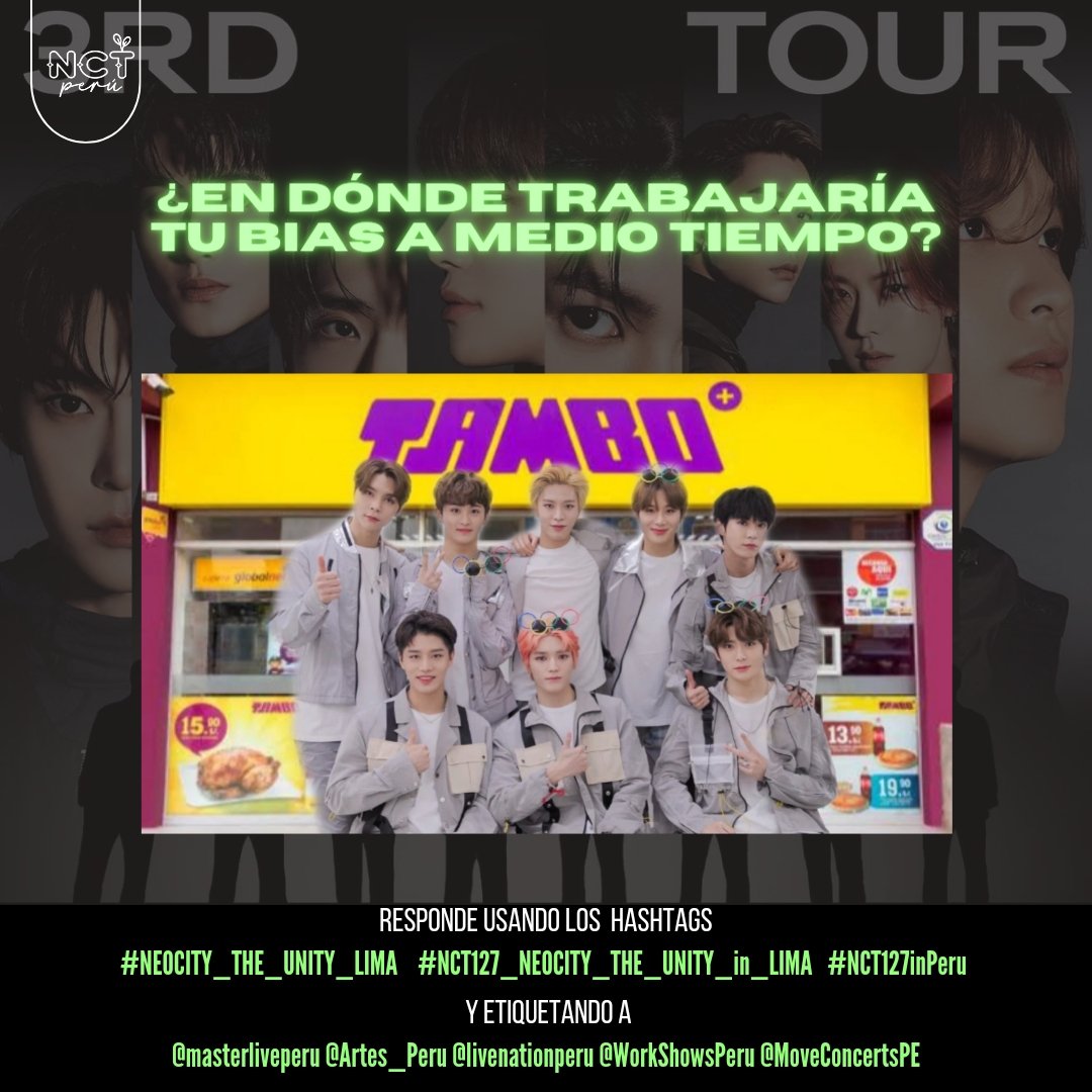 NCTPERU_FC's tweet photo. Empezamos Czennies!

Creemos que por aquí Jungwoo podría trabajar de anfitrión de eventos.

#NEOCITY_THE_UNITY_LIMA #NCT127_NEOCITY_THE_UNITY_in_LIMA #NCT127inPeru 

@masterliveperu @Artes_Peru @livenationperu @WorkShowsPeru @MoveConcertsPE https://t.co/unLtc7MbiH