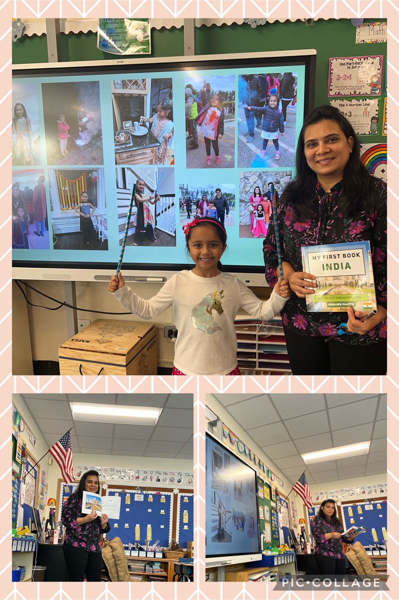 Miraya’s mom taught us all about India today! We learned about different regions and which foods and holidays are specific to those regions. It was such an informative and special visit! <a href="/A_RiveraNY/">Dr. Alejandro Rivera</a>