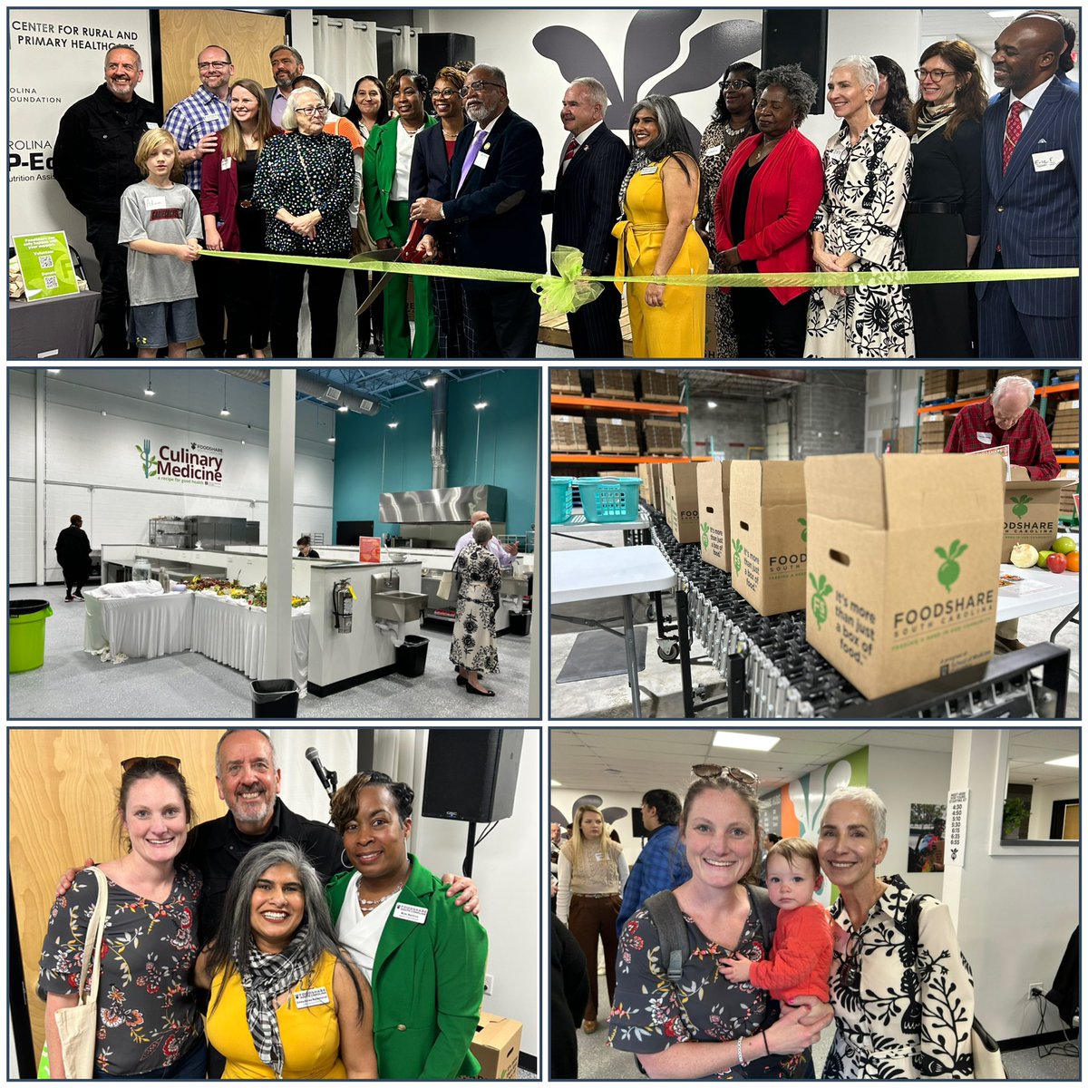 Congrats to our partners, <a href="/FoodShareSC/">FoodShareSC</a>, on your new space and tremendous impact!! 🥑🥬🌽🍎