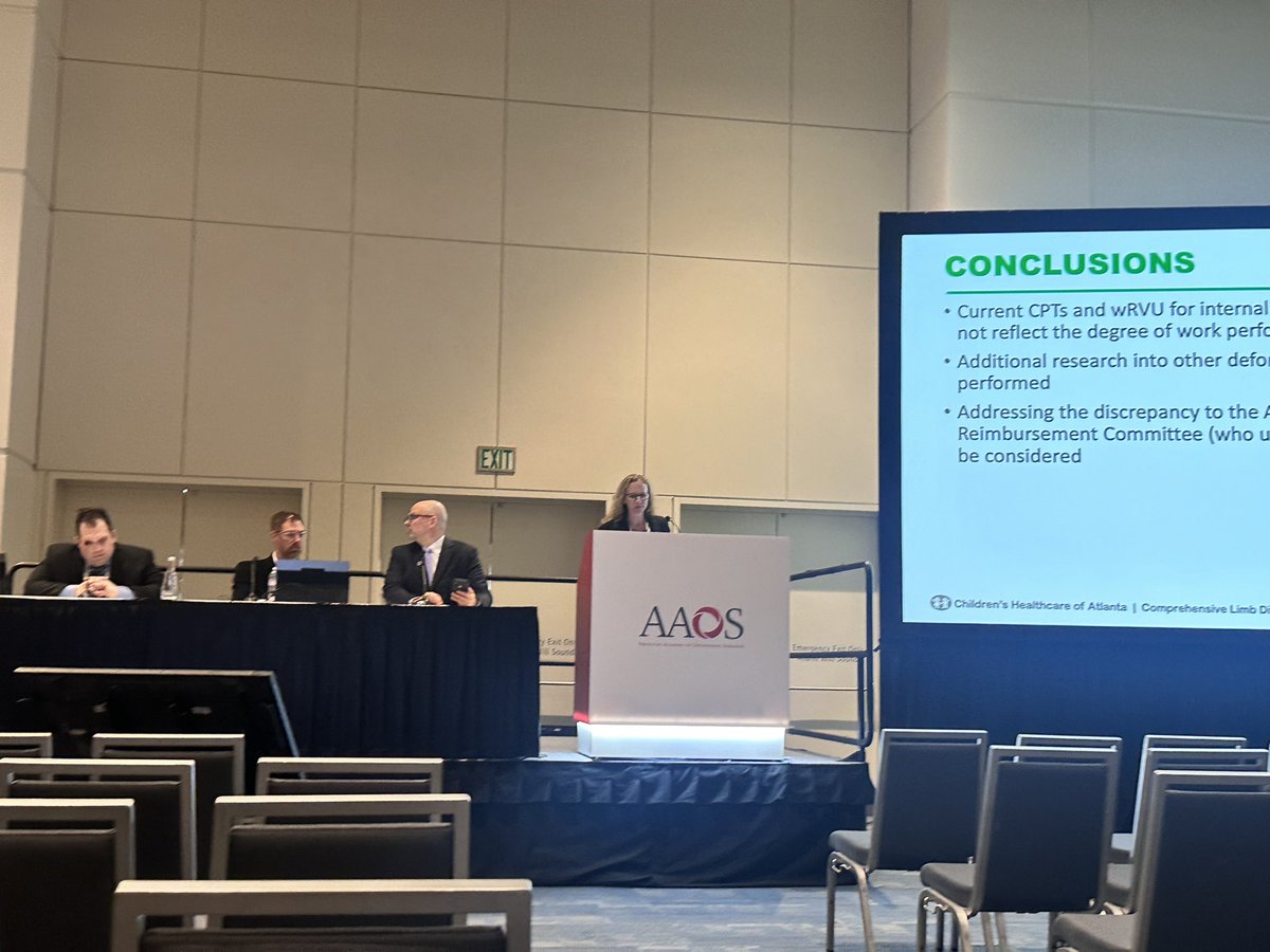 LizHubbard43357's tweet image. First dedicated limb deformity section at #AAOS was fantastic ! So many great talks. @LimbDeformity #AAOS2024