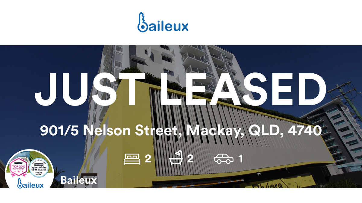 BenjiMolineux's tweet photo. 🛌 2 🛀 2 🚘 1
📍 901/5 Nelson Street, Mackay, QLD, 4740

Our latest leased rental on RateMyAgent

https://t.co/WLGUPFIxhF

...
#ratemyagent #realestate #Baileux https://t.co/7etgXJYSBU