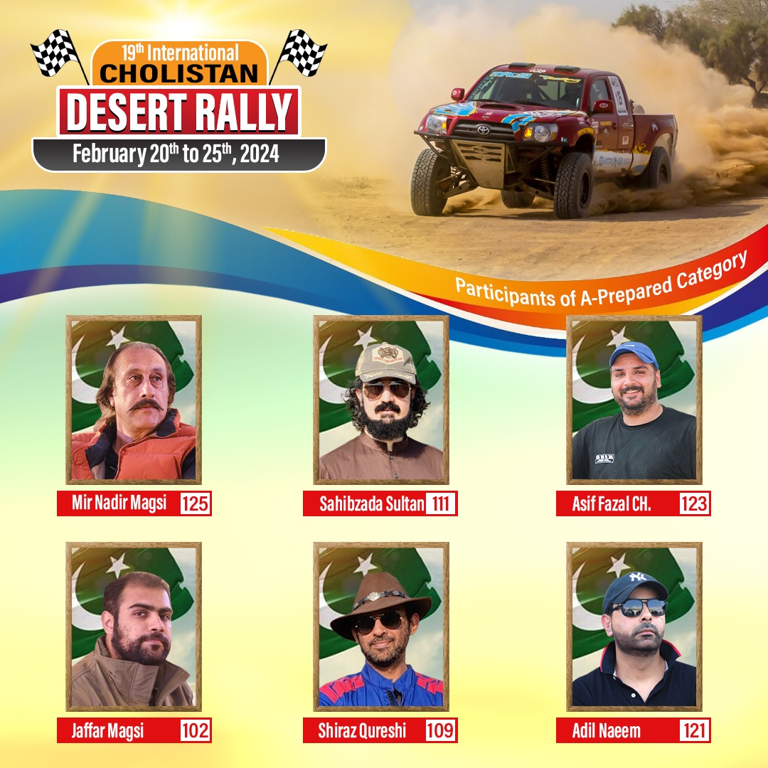 Cholistan500 Offroad Rally 2024 A Prepared Racer Participants
#Pakistani #FridayVibes