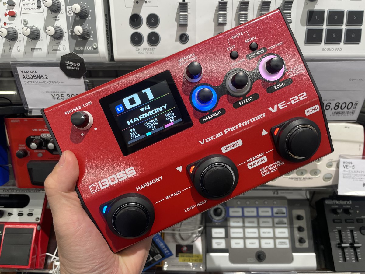 12/1（日）取引できる方限定価格 ボーカルエフェクター