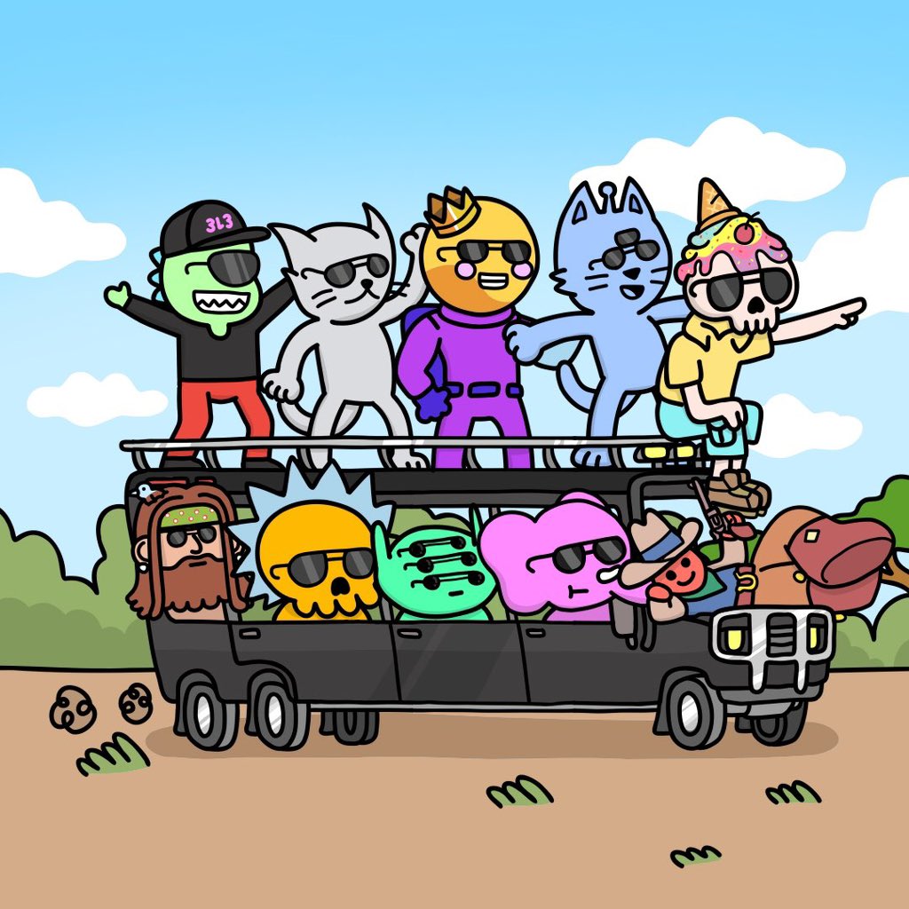 GM ☀️

Got my trunk with me wherever we go 🚌