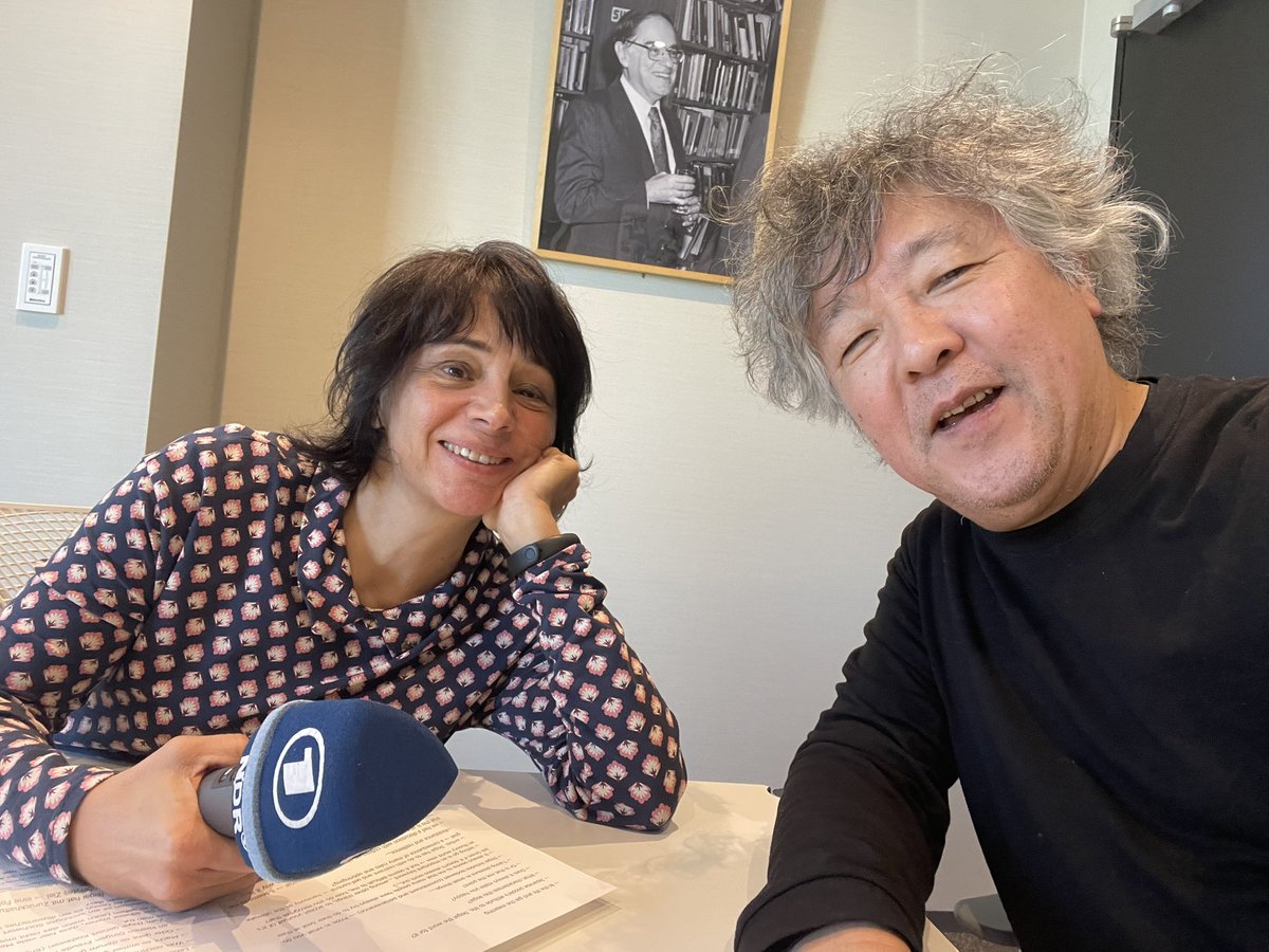 Recording an interview by <a href="/erdmann_kathrin/">kathrin erdmann</a> at the FCCJ in Tokyo.