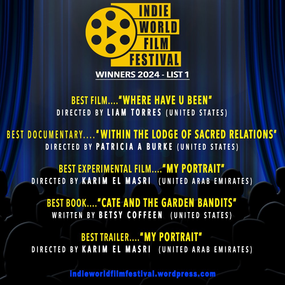 IndieWorldFF's tweet photo. #Winners Announced for #IndieWorldFilmFestival 2024 

#filmmaker #filmfreeway #filmfestival #filmawards #supportindiefilm https://t.co/NWRvtaQmrE