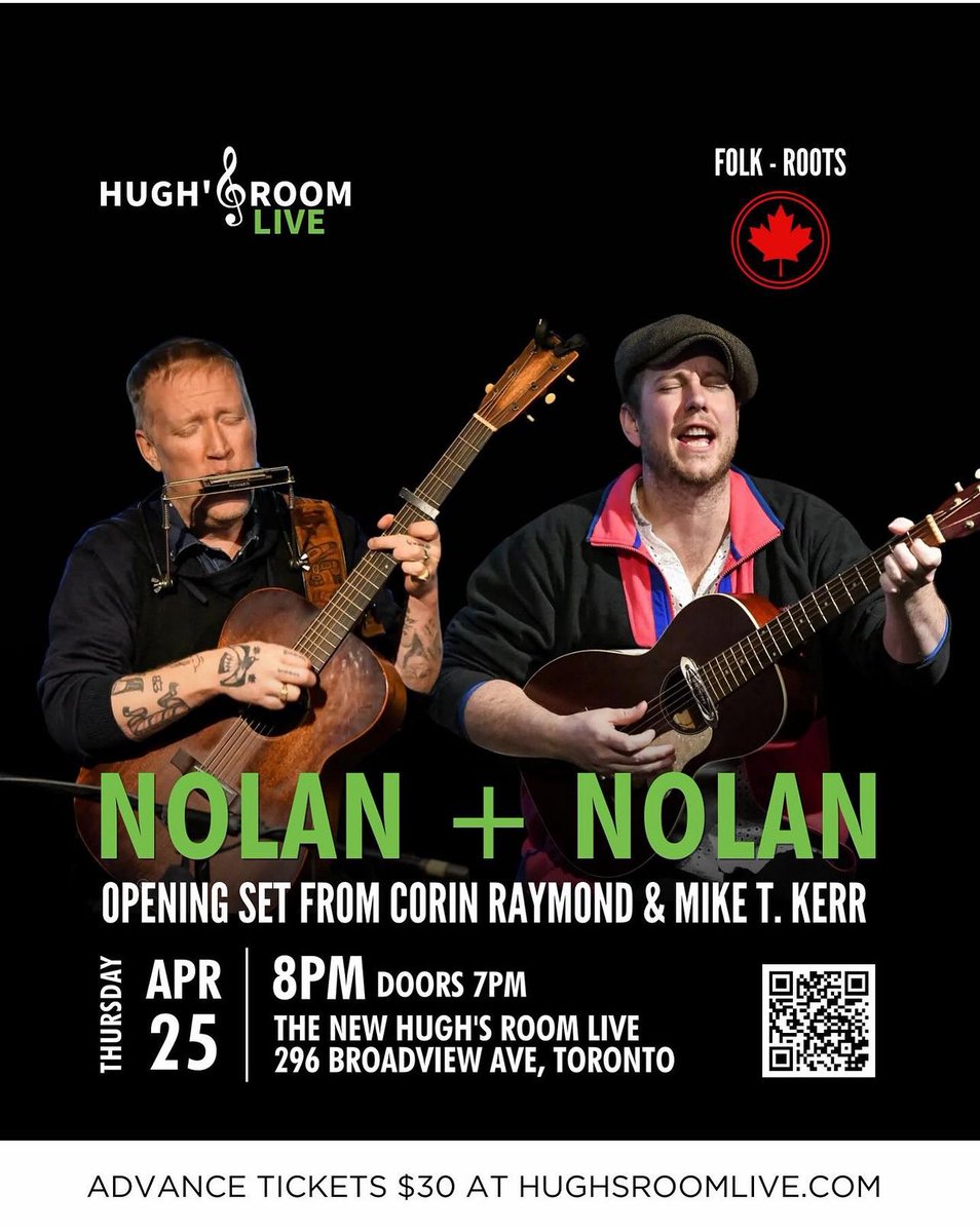 Looking forward to playing the new <a href="/HughsRoomLive/">HUGH'S ROOM LIVE</a> stage in Toronto.