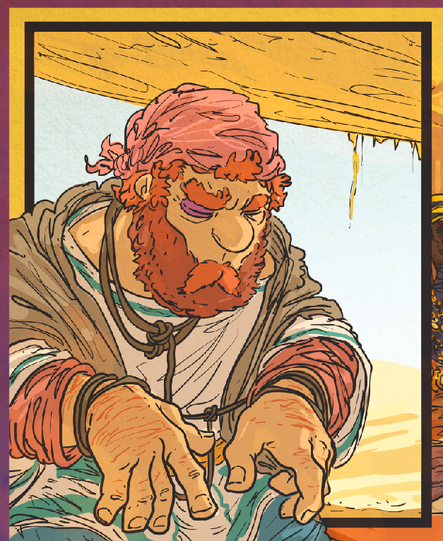 AdvanceGuardPub's tweet photo. Tersius is back - and he's in an even worse situation than before - in #KYRIEcomic Book 4 https://t.co/Eizt88F1Rq