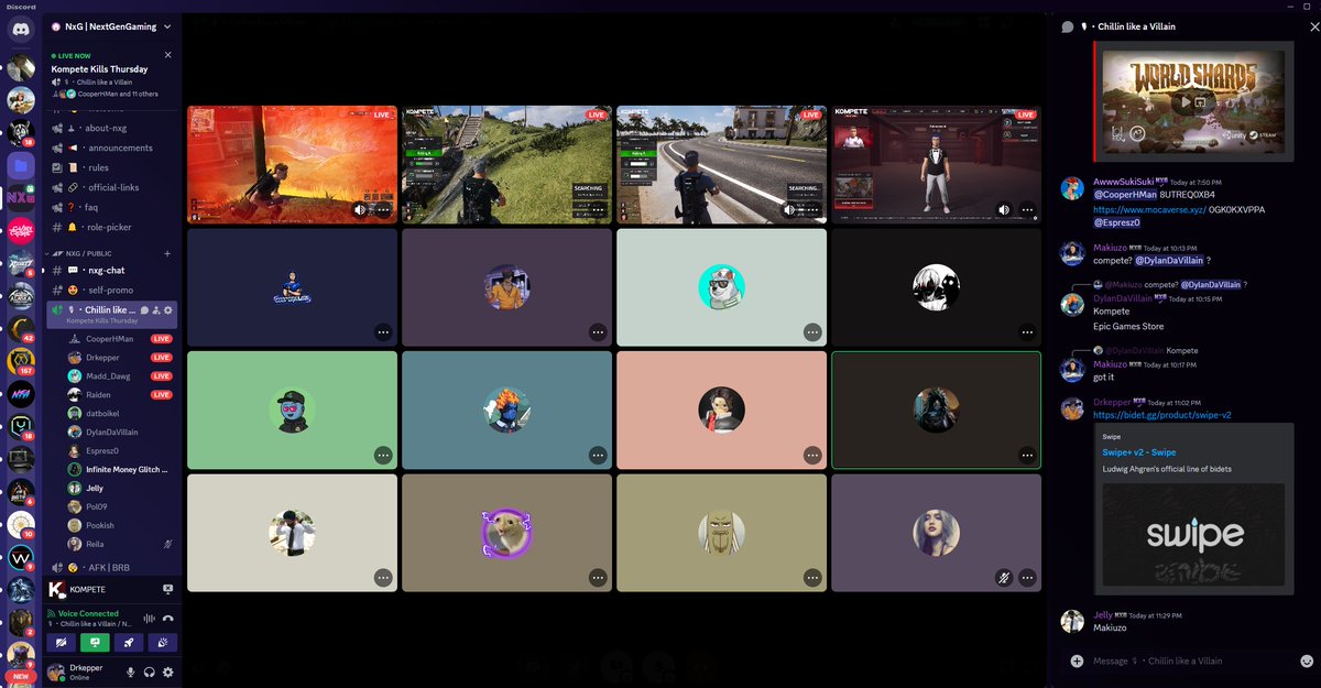 🎮 Level up with us! 🚀 Dive into the action-packed <a href="/KOMPETEgame/">KOMPETE</a> and other Web3 games happening weekly in our Discord guild. Earn valuable guild points and cash them in at our guild bank for exclusive playable Web3 assets. Don't miss out! #GamingGuild #Web3 #PlayToEarn