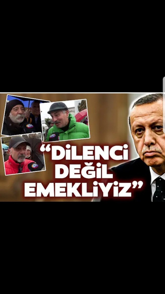 Bu yaşımdayım halkı bu kadar aşşağılayan söylemedi kelime kalmadı en son bizi dilenci yerinede koydu bıktık senden git artık git #EmekliBuyruguGit