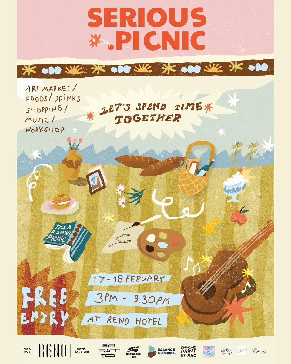 แวะมาประชาสัมพันธ์ 2 อีเวนต์ ใกล้ร้านยายสุดๆๆๆ ในวันเสาร์อาทิตย์นี้

🌥 งาน Illust Fusion ครั้งที่ 9 หรือ #IF9 
ที่หอศิลป์ BACC รอบนี้เข้าชมฟรีด้วยล่ะ! 🥳

🧺 งาน <a href="/seriouspicnic/">Serious.picnic</a> 
ที่โรงแรม RENO (ซอยเดียวกับร้านยายเลย)
งานนี้มีทั้ง Art Market ดนตรีสด และเวิร์กชอปสนุก ๆ 🥂