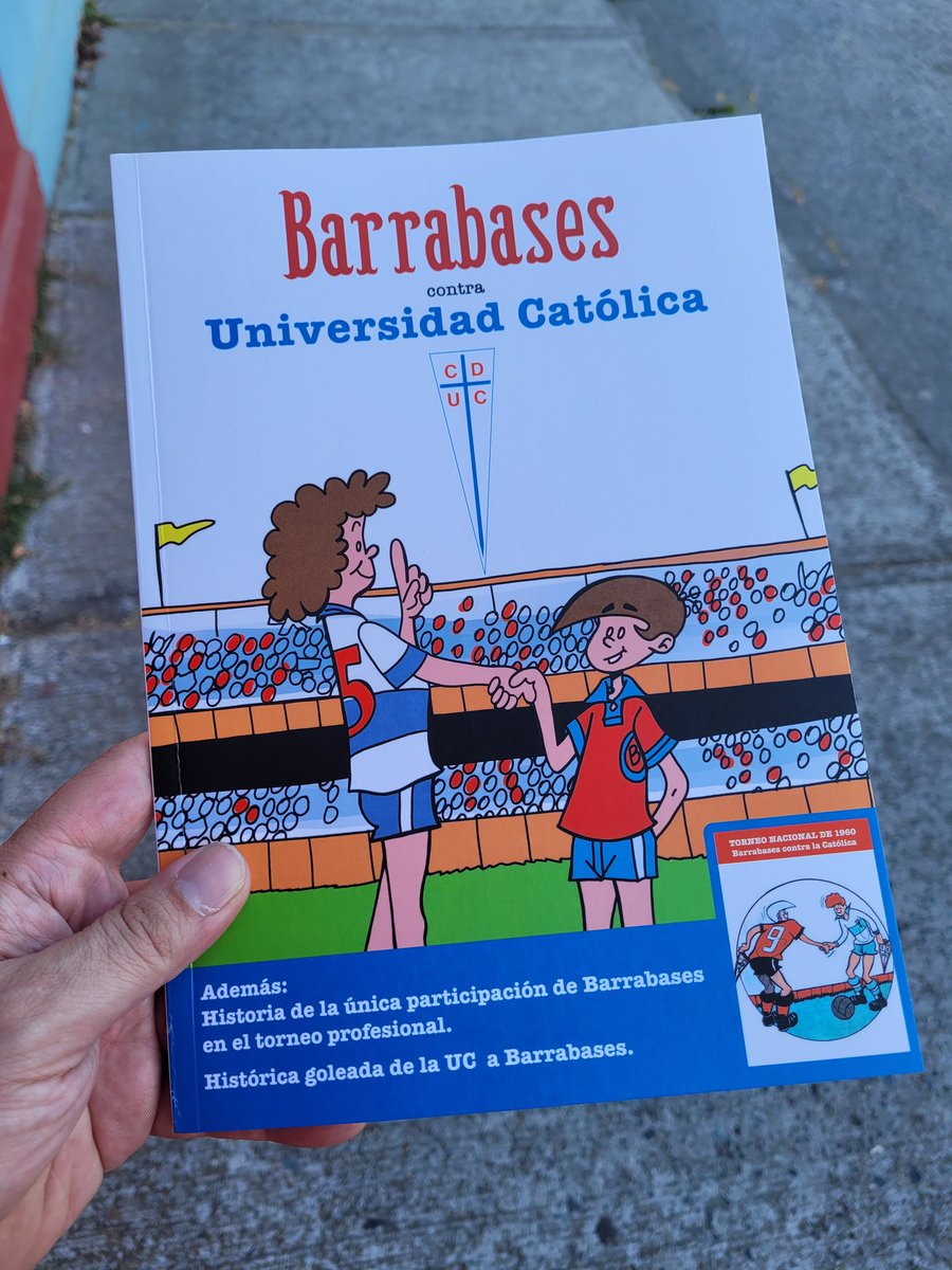 Niko_CruzadoUC's tweet photo. "El que la sigue la consigue"
Ya tenemos la revista
Barrabases vs Universidad Católica ⚪️🔵⚪️
#LosCruzados #Barrabases https://t.co/Uha9Si3GYo