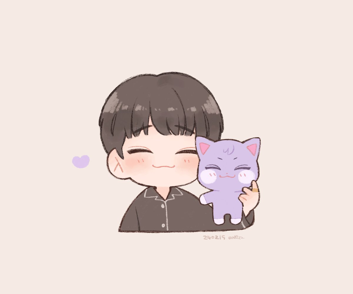 💜🐱🐱💜