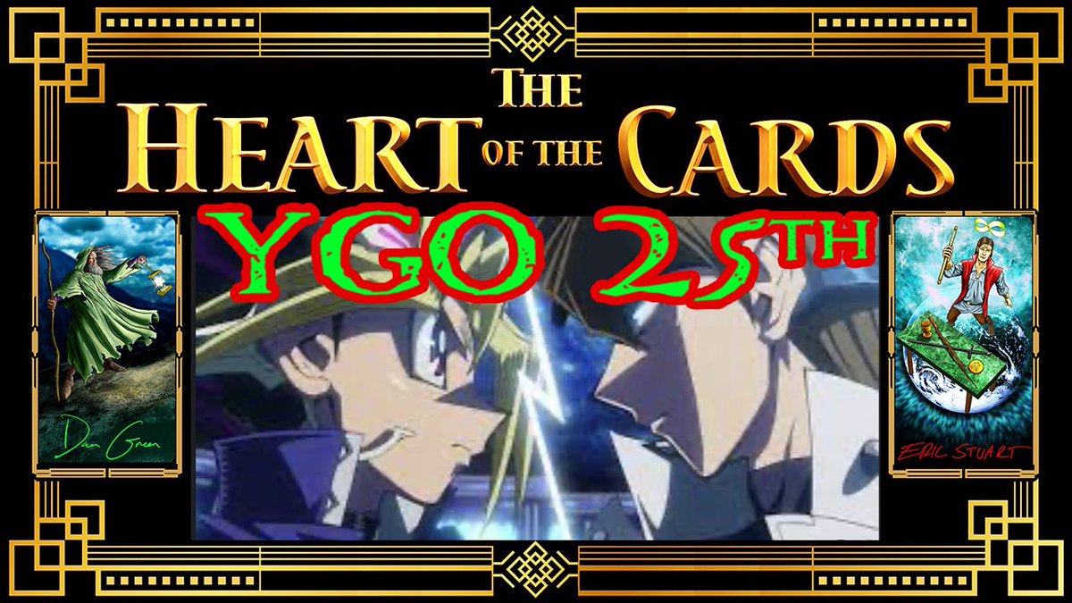 4 pm tomorrow EST, @eric_stuart and I drop our latest The Heart of the Cards at Audramda Productions on YouTube. We celebrate 25 years of a franchise that continues to enrich our lives. #yugioh
