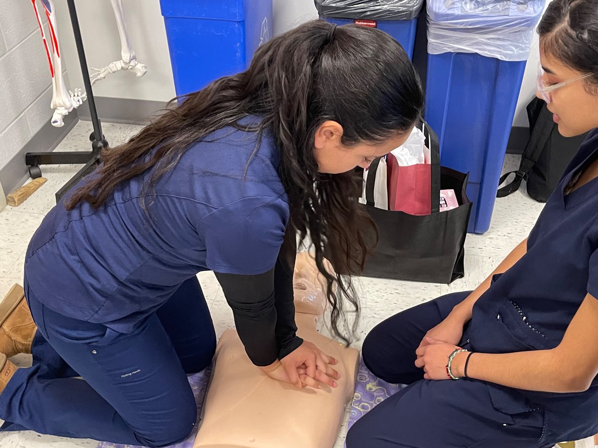 JFKAcademies's tweet image. Check out our CCMA students getting CPR certified this week; Healthcare Professionals in the making!