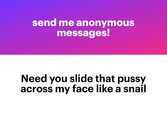 Good thing this is anonymous, i been getting real friendly with the &ldquo;blocked&rdquo; button lately.   Stay tf