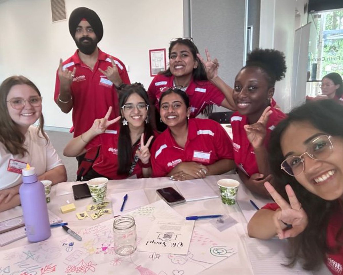 We ❤️ the Griffith Mates! The 2024 team completed their annual leadership training this week and is ready to welcome and support new students to @Griffith_Uni during #OrientationWeek with a range of events. The team plays a key role in enhancing the overall #StudentExperience.