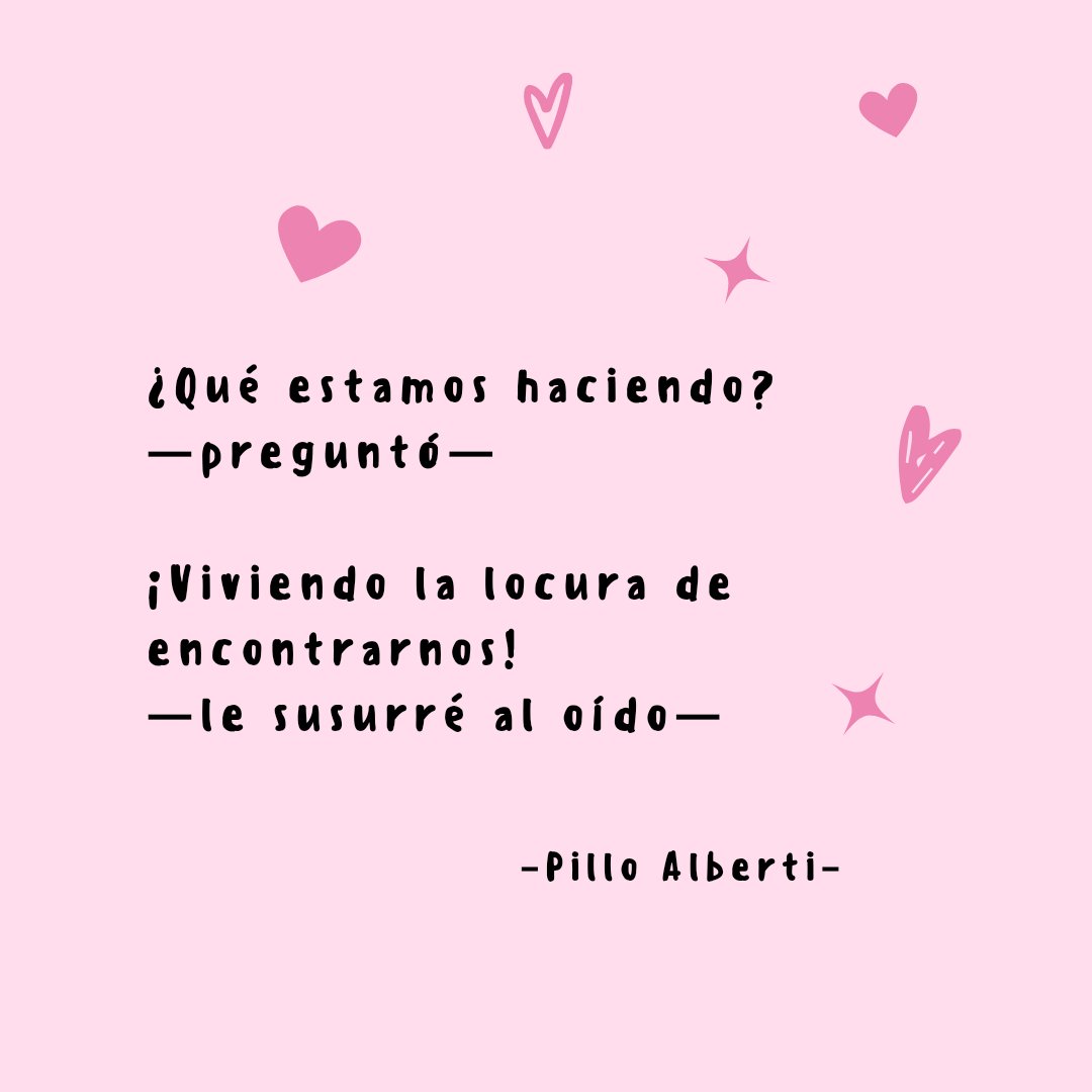 PilloAlberti's tweet photo. ¡¡Día de poesía!! Ahora tocó en jueves 😁🩷

No quise dejar pasar el día y la oportunidad de publicar #amoryamistad #amoryamistad❤️ #love #poesianocturna #poetasnocturnos #poesíanocturna #poesíalatina  #poesiaromantica #poetasrománticos #poesíaromántica #poesiaenespanol #poesía https://t.co/Fr6AuwkWUY