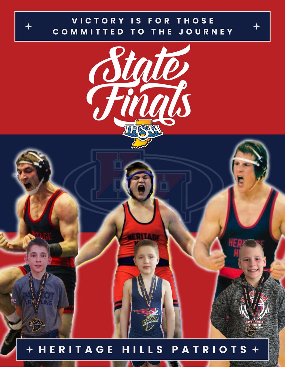 It’s not an accident. It’s not a coincidence. It’s not luck. It’s not easy. It’s not flashy. It’s not comfortable. The Journey to tomorrow has included a lot of blood, sweat, & tears…it’s time to stand on that podium “boys”. @hhpatriots @MrNPeak @lmess22 @Davidm1983 @IHSAA1