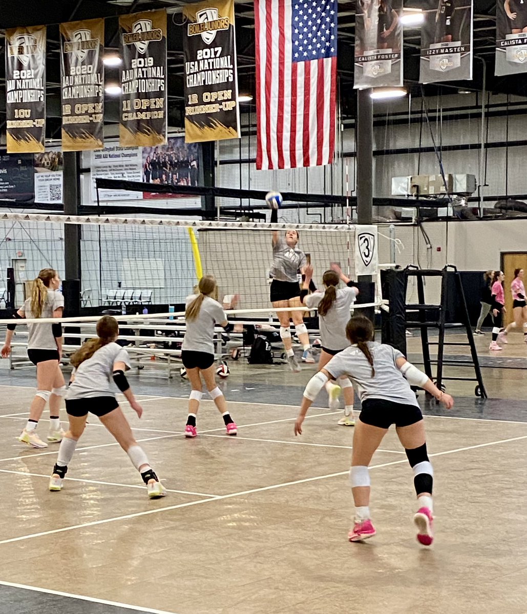 Ready to Dig in St. Louis w/my <a href="/BoilerJuniorsVB/">The Academy Boiler Juniors</a> 15-1 Girls! Just glad <a href="/MyaNelson2027/">Mya Nelson</a> <a href="/minniear09/">Madison</a> &amp; I don’t have to be on the receiving end of <a href="/mckennayadon_vb/">McKenna Yadon</a> <a href="/VBjadacripe/">Jada Cripe</a> <a href="/KinleyYoung2027/">Kinley Young</a> Sophie Andrew, Addie Grove, Lily Rockhold &amp; Claire Peacock 🏐❤️
<a href="/TAVCRecruiting/">The Academy Volleyball Club Recruiting</a> <a href="/PrepDigIN/">Prep Dig Indiana</a>