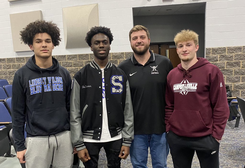 Proud of these three guys! Go do great things at the next level! #SouthPride