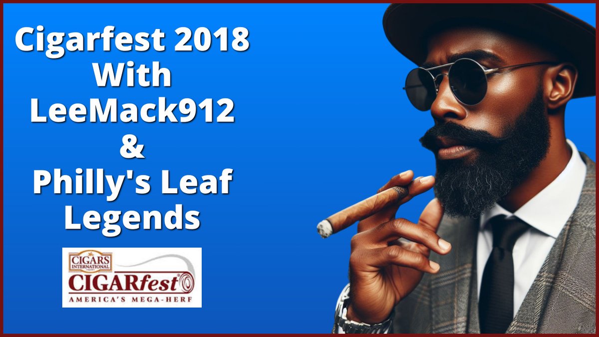 Tonight 9pm EST we take a quick look back at my trip to cigarfest 2018 with Leaf Legends Radio. Man I sure do miss the old style Cigarfest youtu.be/sDAS018vlAI